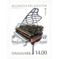 2014. Musikinstrumenter. PH-Flyglet. AFA nr. 1769 postfrisk   Stemplet FDC