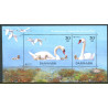 2019. Europa. Knopsvane, miniark. AFA nr. 1972A ** (o) Stemplet FDC