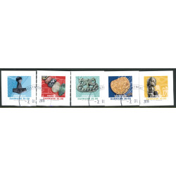 2019. Vikingeliv. AFA nr. 1955-59 ** Stemplet FDC
