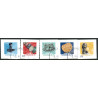 2019. Vikingeliv. AFA nr. 1955-59 ** Stemplet FDC