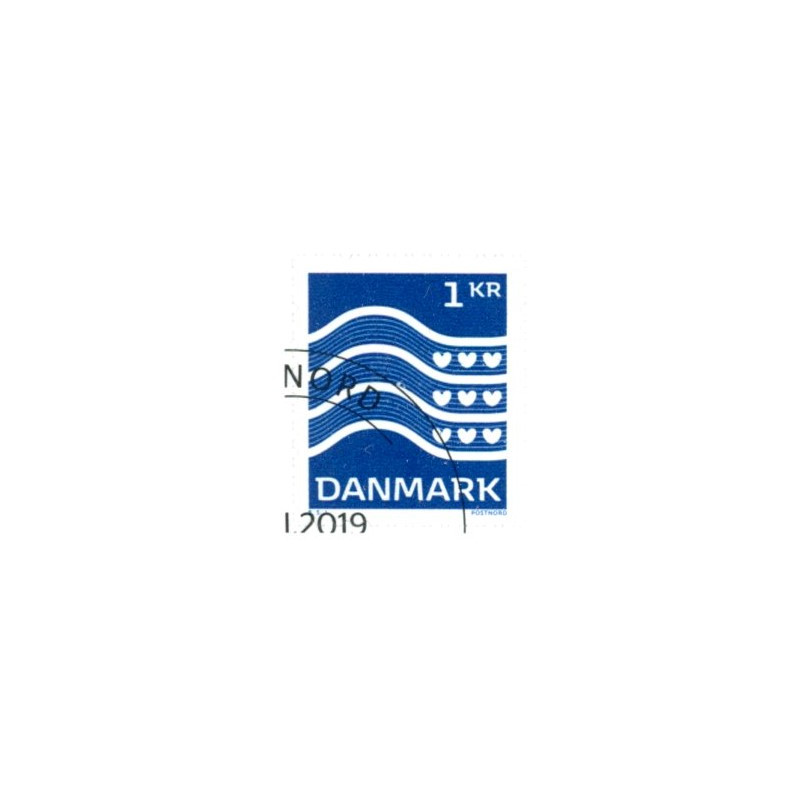 2019. Dagligmærke. AFA nr. 1955 ** (o) Stemplet FDC