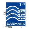 2019. Dagligmærke. AFA nr. 1955 ** (o) Stemplet FDC