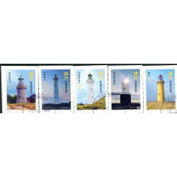 2019. Fyrtårne. AFA nr. 1965-69 ** (o) Stemplet FDC