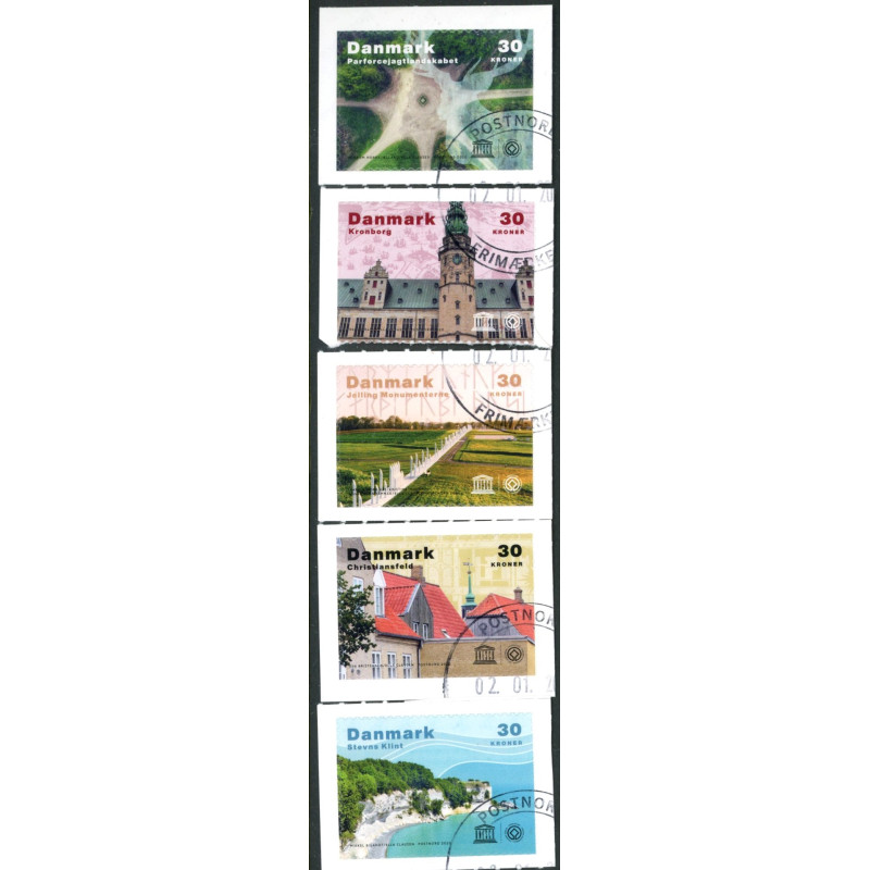 2020. UNESCO. Verdensarv AFA nr. 1996-2000 **          (o) Stemplet FDC