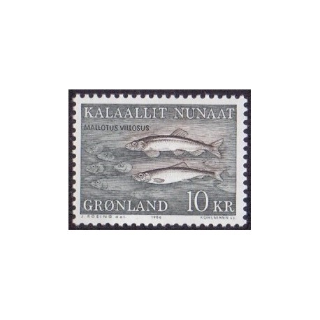 1986. 10 Kr. Ammassatter AFA nr. 168 postfrisk
