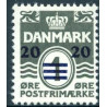 Færøerne 1940-41 Færøprovisorier 20 20/1 Øre postfrisk