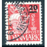 Færøerne 1940-41 Færøprovisorier 20/15 Øre AFA nr. 4 postfrisk
