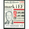 2000. 1900-tallet "Avisforside" med Variant AFA nr 1266x ** postfrisk  Stemplet