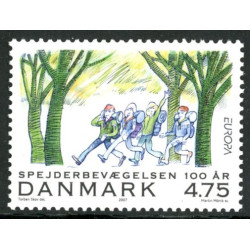 2007. Europamærker variant (rød plet med 4,(75)) AFA nr 1510 ** postfrisk   Stemplet FDC