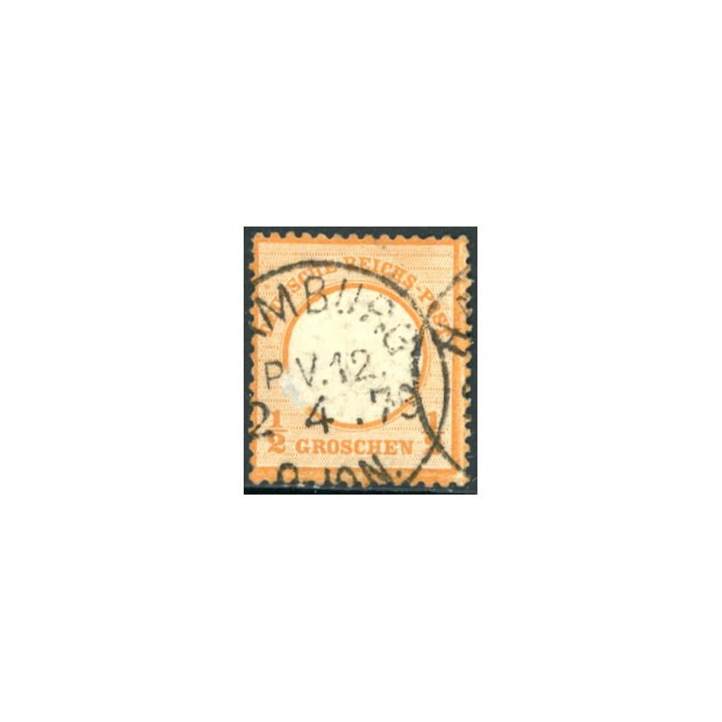 Rige. 1872. Farveændringer. AFA nr 14 (o)