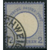 Rige. 1872. Ørn med stort brystskjold, AFA nr. 20 *    **/(o)