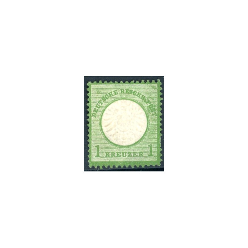 Rige. 1872. Ørn med stort brystskjold, AFA nr. 23 23a *    **/(o)