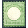 Rige. 1872. Ørn med stort brystskjold, AFA nr. 23 23a *    **/(o)