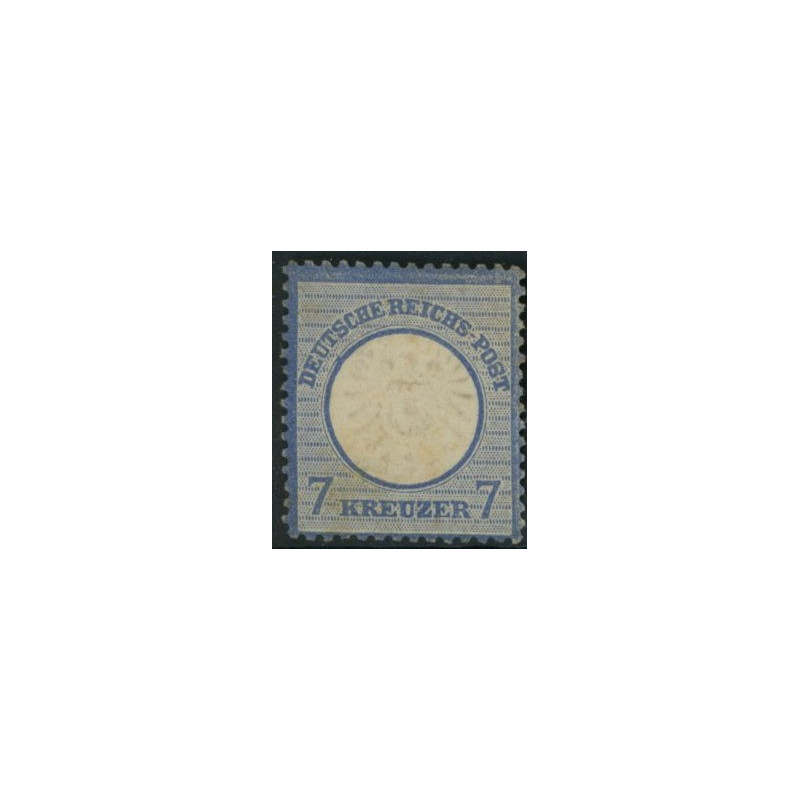 Rige. 1872. Ørn med stort brystskjold, AFA nr. 26 *    **/(o)