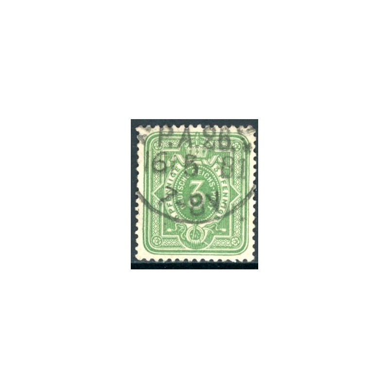 Rige. 1875. Pfennige uden vm, AFA nr. 31 *   **/(o)