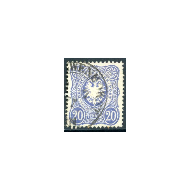 Rige. 1875. Pfennige uden vm, AFA nr. 34 *   **/(o)