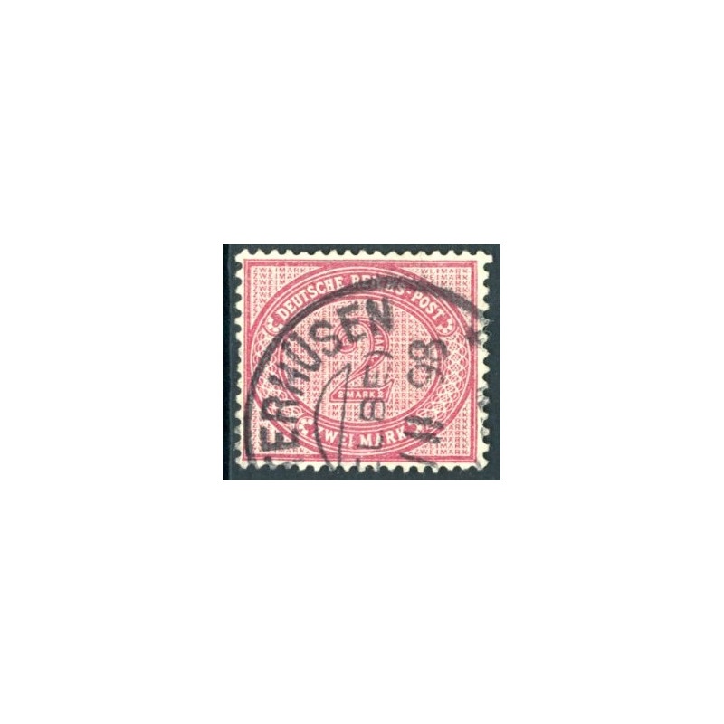 Rige. 1875. Pfennige uden vm, AFA nr. 37a *   **/(o)
