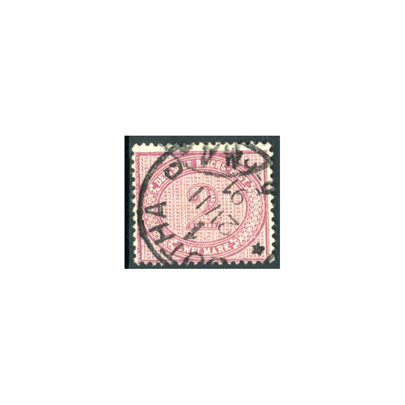 Rige. 1875. Pfennige uden vm, AFA nr. 37e *   **/(o)
