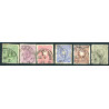 Rige. 1880. Pfennig uden vm, AFA nr. 39-44 *   **/(o)
