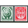 Rige. 1934. Saarafstemning. AFA nr. 539-40 **   stemplet (o)