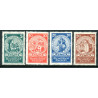 Rige. 1924. Nødhjælpsudgave. AFA nr. 351-54 **   st. used reich