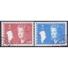 1988. 3,00 og 4,10 Kr. Slupperingsværdier,  AFA nr. 179-80 (Cz. Slania) stemplet