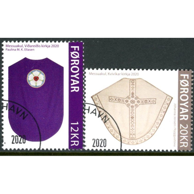 2020. Messehagler II, AFA nr. 976-77 **                         , (o) Postfrisk stemplet