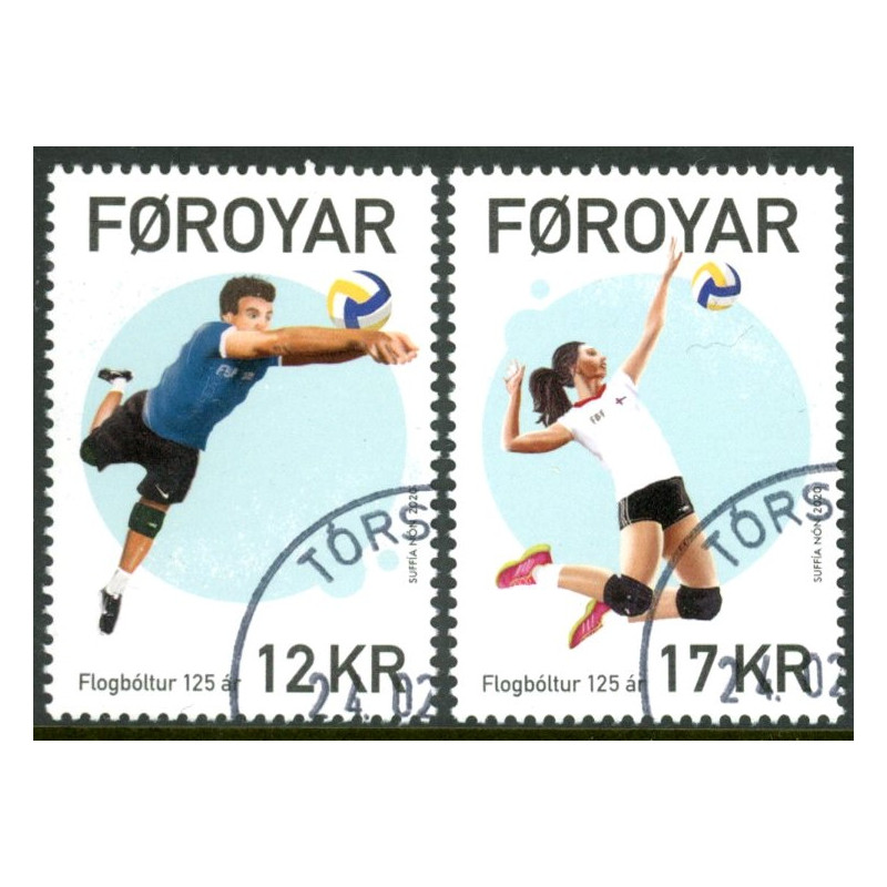 2020. Volleyball. AFA nr. 959-60 **                                  , (o) Postfrisk stemplet