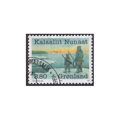 1987. 3,80 Kr. Fangeerhvervets år,  AFA nr. 173 postfrisk