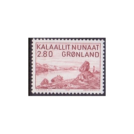 1987. 2,80 Kr. Landskabsbillede,  AFA nr. 172 postfrisk