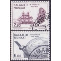 1985. 2,80-6,00 Kr. 1000-års serien V. AFA nr. 157-8 postfrisk