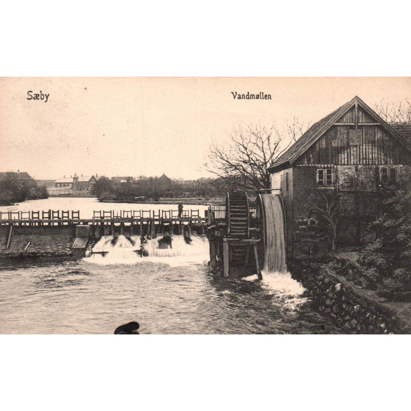 Sæby. Vandmølle. Brugt