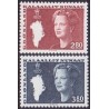 1985. 2,80-3,80 Kr. Suppleringsværdier, (Cz. Salnia) AFA nr. 155-56 postfrisk