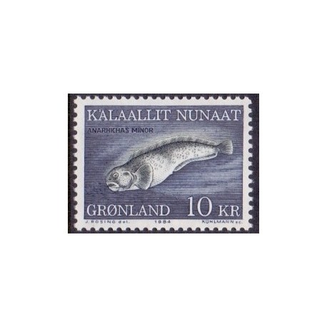 1984. 10 Kr. Havkat, AFA nr. 154 postfrisk