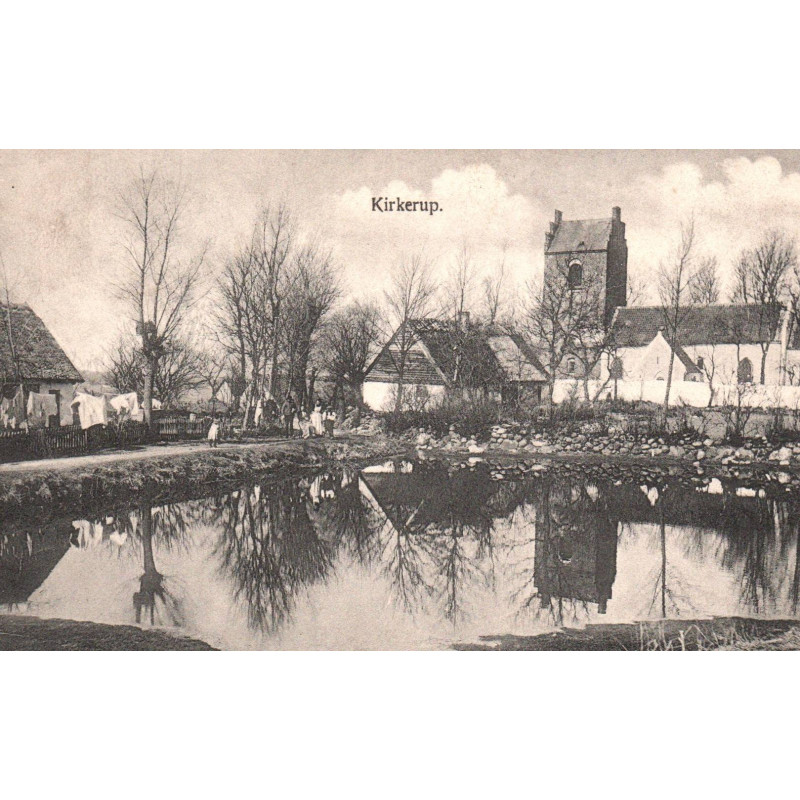 Kirkerup, Gadekæret og kirken, brugt