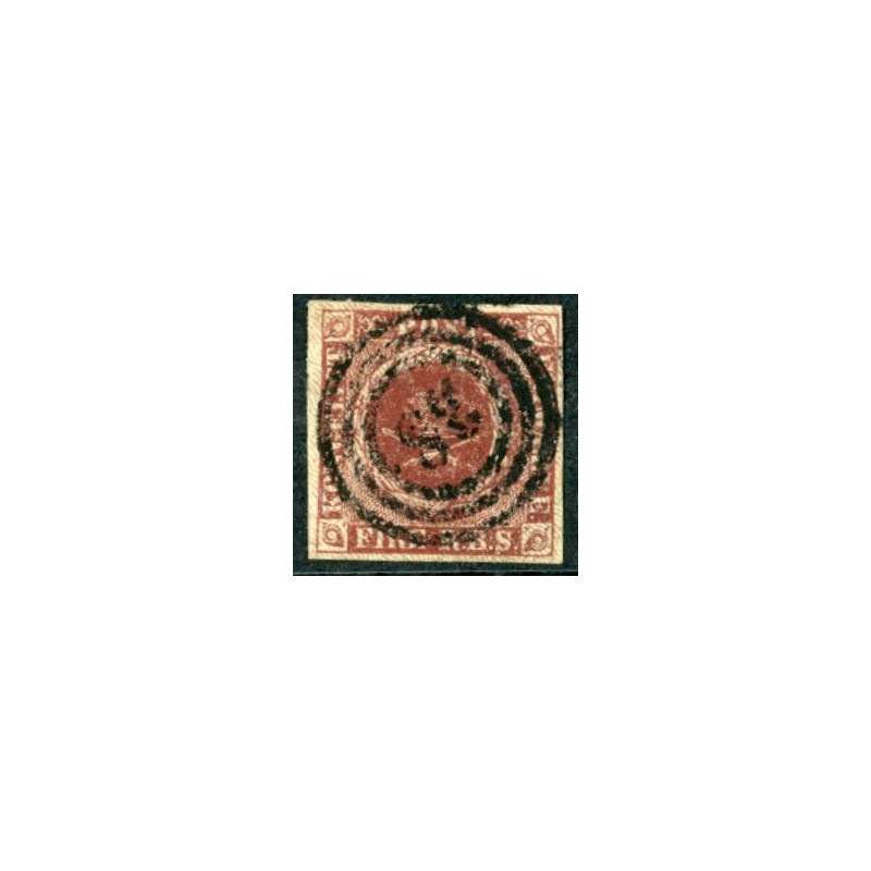 1851 4 Rbs.Thiele Ia, pl II, AFA 1Ia, attest CAM