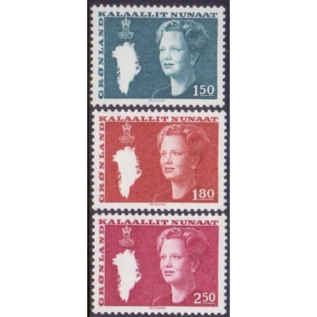 1982-83. 1,50-2,50 Suppleringsværdier (Cz. Slania) AFA nr. 134-35 samt 141 postfrisk
