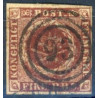 1851 4 Rbs. Thiele, rødbrun, (ikke pladet)