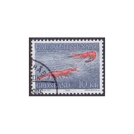 1982. 10 Kr. Rejer AFA nr. 133 postfrisk