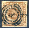 1851. 4 Rbs. Thiele, gulbrun, (ikke pladet)