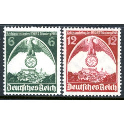 Rige. 1935. Partidagen. AFA nr. 581-82 **  stemplet (o)