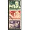 Generalgouvernement. 1940. 1-års Jubilæum, AFA nr. 58-60 **                          (o)