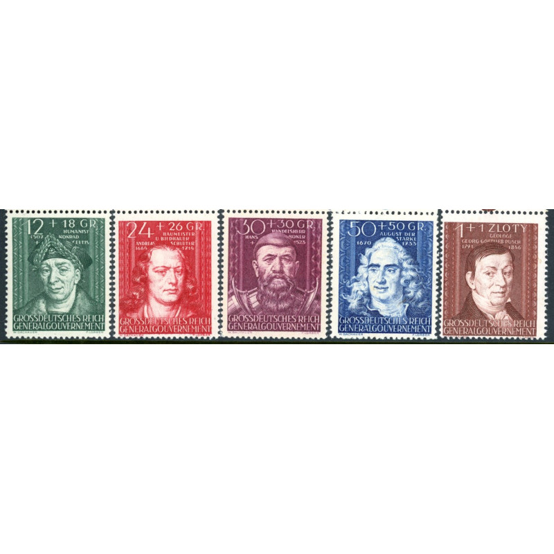 Generalgouvernement. 1944. Velgørenhed, AFA nr. 120-24 **             (o)