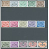 Tjenestemærker. 1940. AFA nr. 1-15 **          (o)