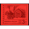Sverige. 1970. Svenske fugle, i hæfte AFA nr. 698Cv-702Ch **     postfrisk stemplet FDC st,
