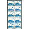 Norge. 1927. Luftpost, Tp I. 10-blok. AFA nr. 127a **                                          st. stemplet postfrisk