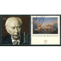 Tyskland. 2009. Heuss og Von Klenzes AFA nr. 3599-3600 **                         (o)