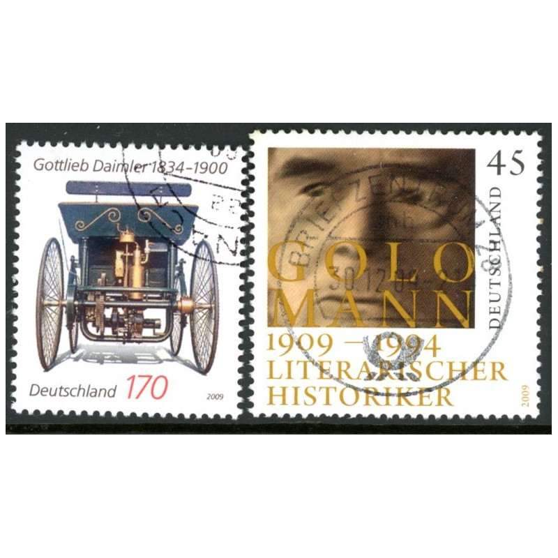 Tyskland. 2009. Daimlers og Mann, AFA nr. 3606-07 **                       (o)
