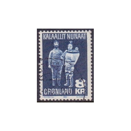 1980. 8 Kr. Træfigurer (Cz. Slania) AFA nr. 119 postfrisk