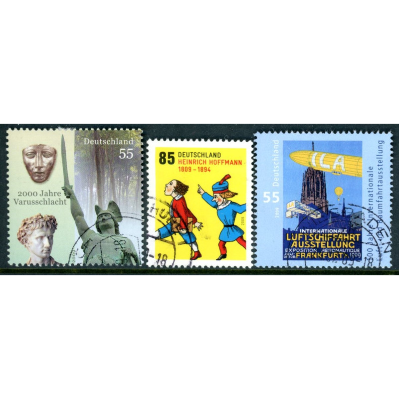 Tyskland. 2009. Varus, Hoffmann og ILA. AFA nr. 3619-21 **                    (o)
